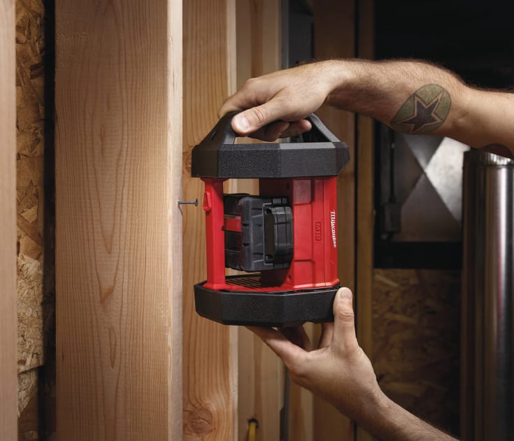 Milwaukee M18 AL-0 LED arbejdslampe, u. batteri