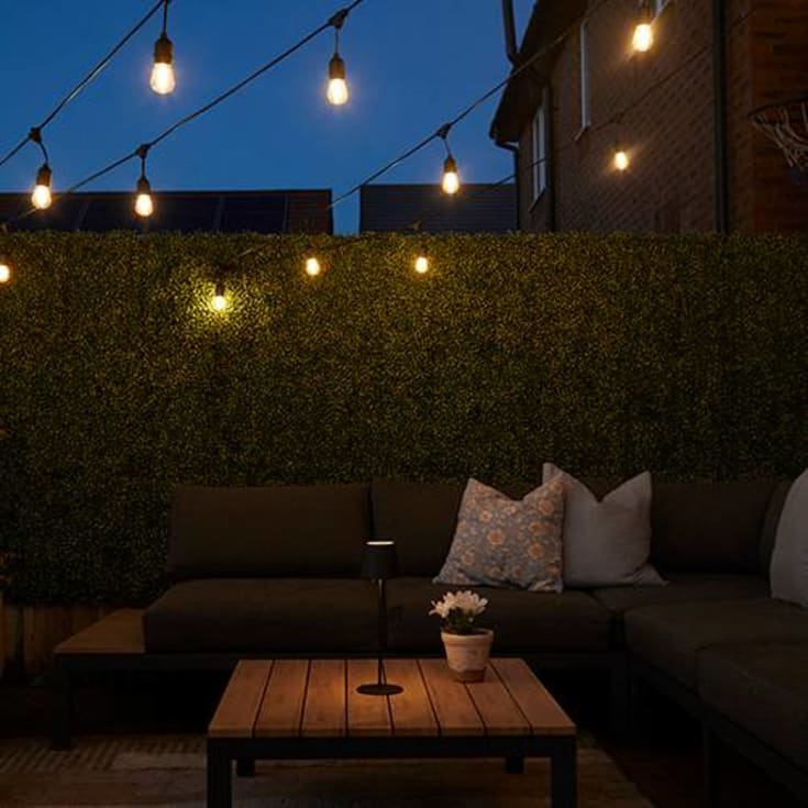 4lite Festoon udendørs lyskæde, 11,5 meter