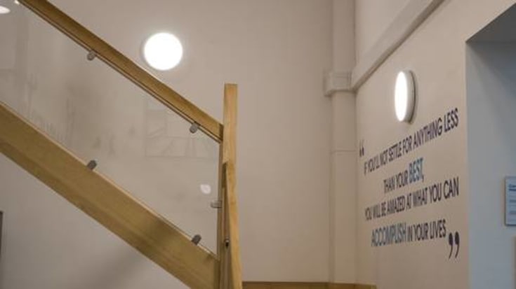 Væg-/Loft 18W IP54 hvid 3K/4K Ø304 x 55mm 1847 lumen HF sensor
