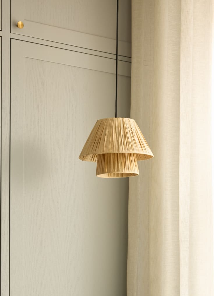 Ledvance Decor Bamboo Paper pendel, Ø28 cm