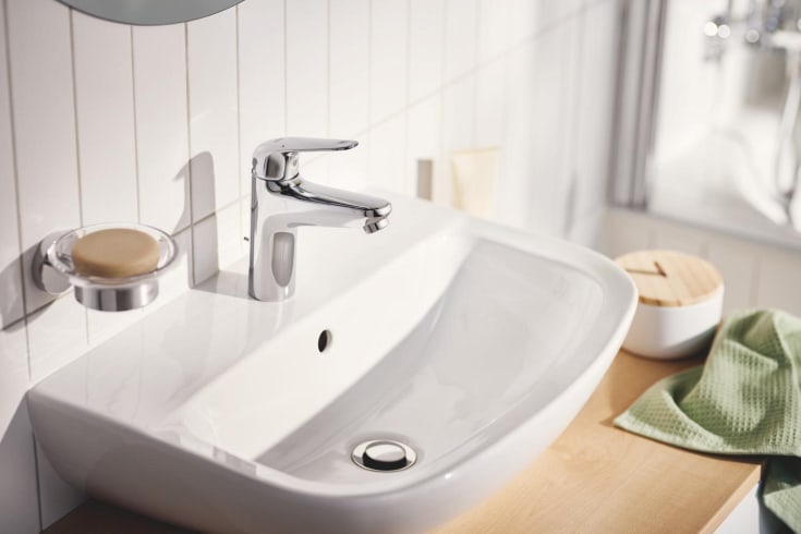 Grohe Swift tvättställsblandare, krom