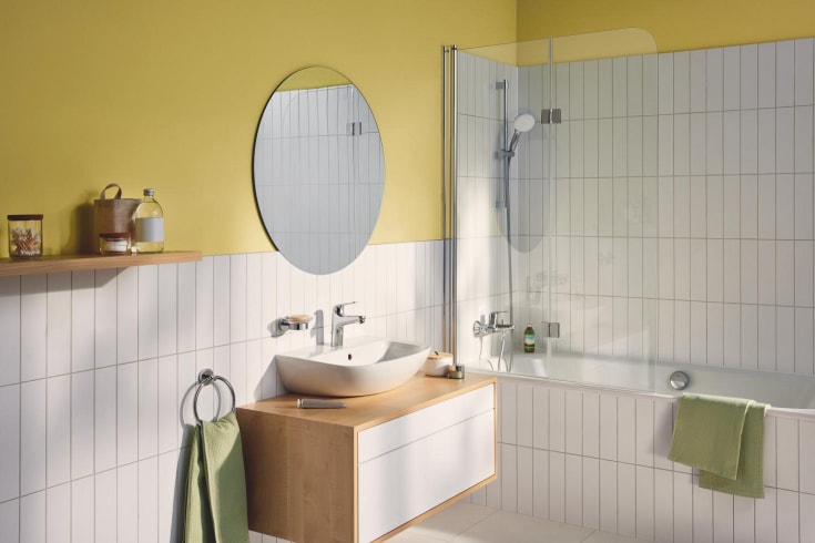 Grohe Swift tvättställsblandare, krom