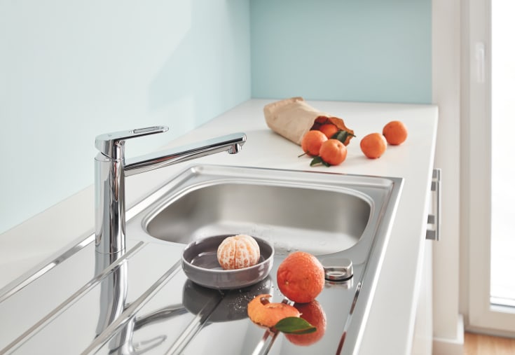 Grohe Start Flow kjøkkenarmatur, krom