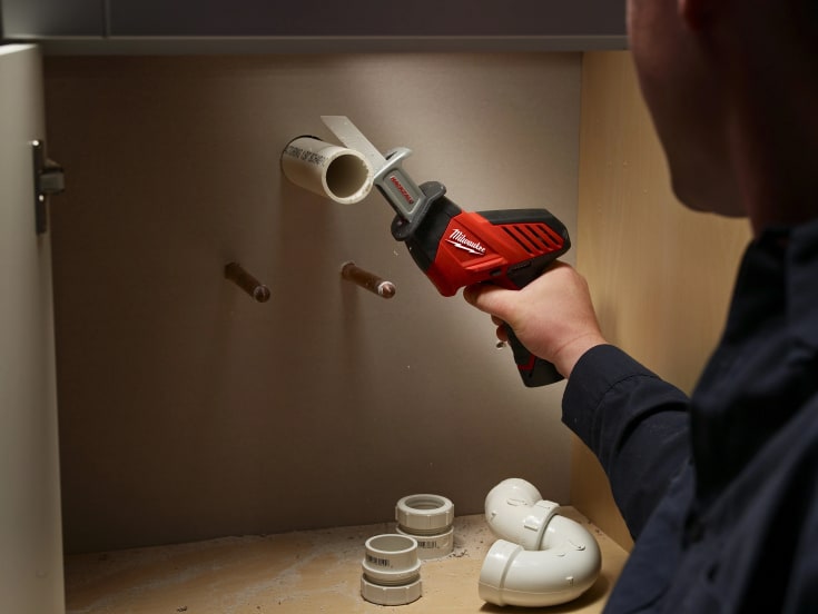 Milwaukee M12 bajonetsav, u. batteri