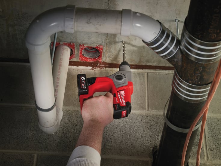 Milwaukee M12 Powerpack boremaskinesæt, m. batterier og lader