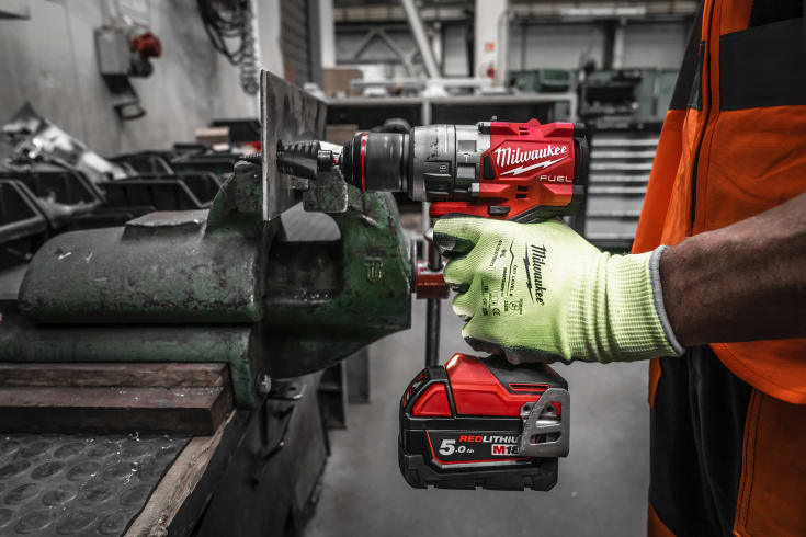 Milwaukee M18 Fuel FPD3-0 slagboremaskine, u. batteri