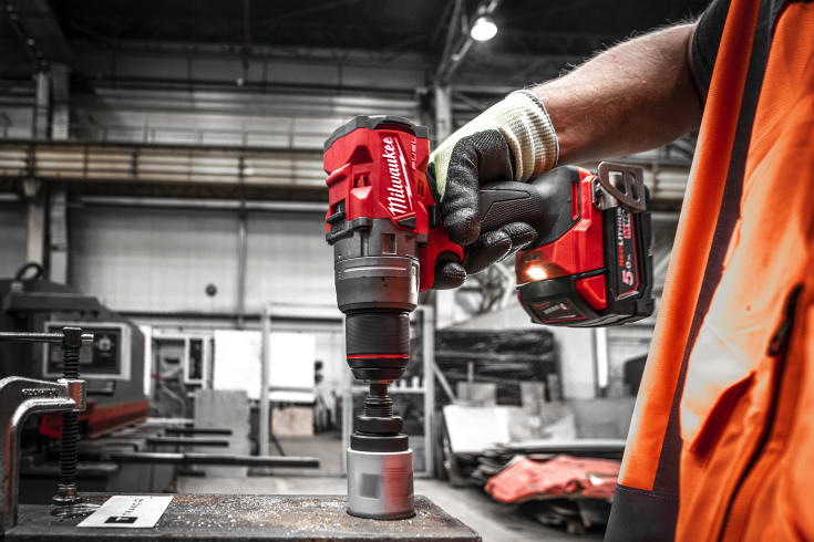 Milwaukee M18 Fuel FPD3-0 slagboremaskine, u. batteri