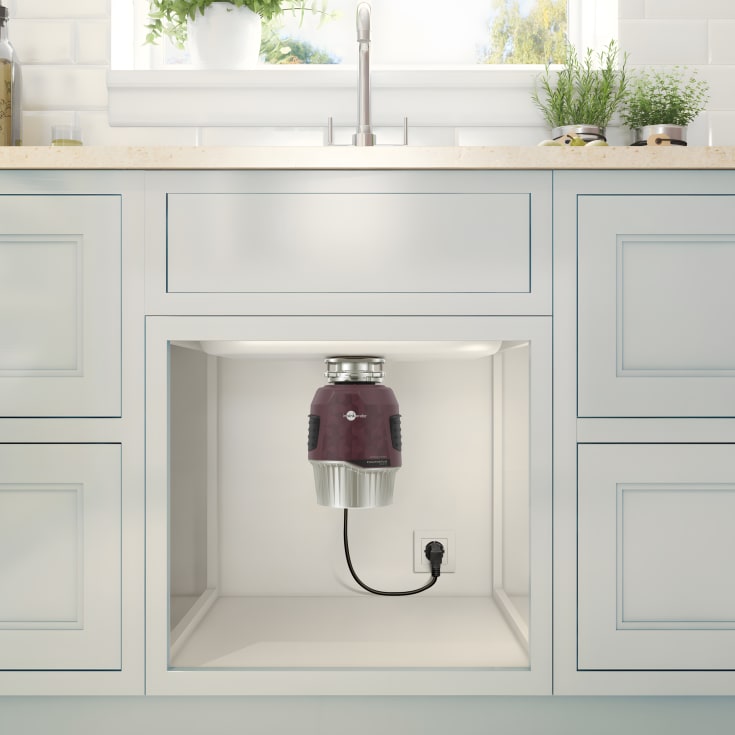 Insinkerator Evolution Plus 1000 EC kjøkkenkvern, 1 hk