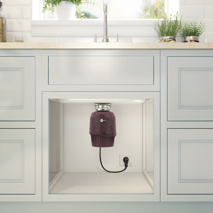 Insinkerator Evolution Plus 750 EC køkkenkværn, 0,75 hk