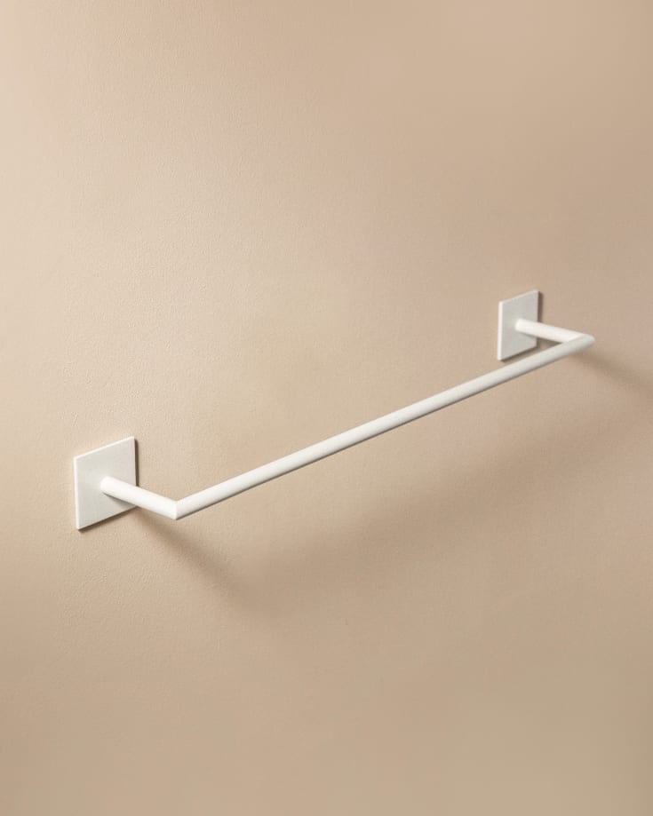 Cosmic Stick håndklædestang, 45 cm, mat hvid