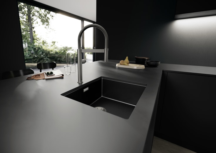 Blanco Culina-S II Mini köksblandare, platina