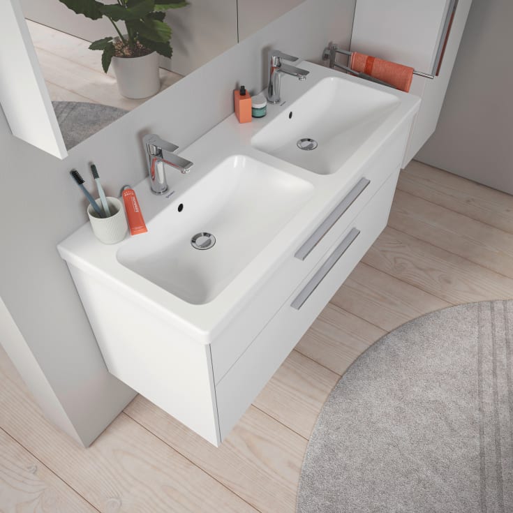 Duravit D-Code håndvask, 120x48 cm, hvid