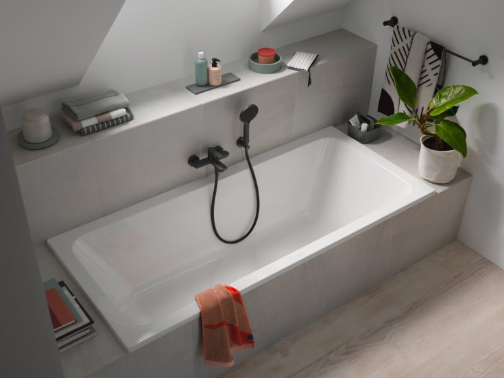 Duravit D-Code badkar, 180x80 cm, vit