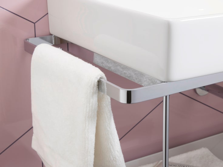Duravit DuraSquare golvmodul, 106,3x45 cm, matt svart