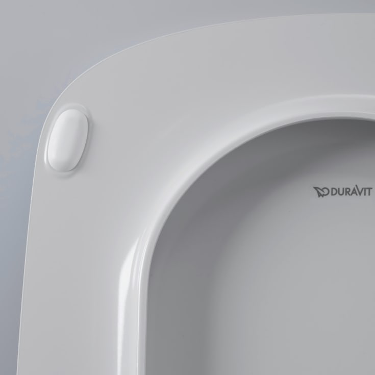 Duravit DuraStyle toiletbræt, soft close, aftagelig, hvid