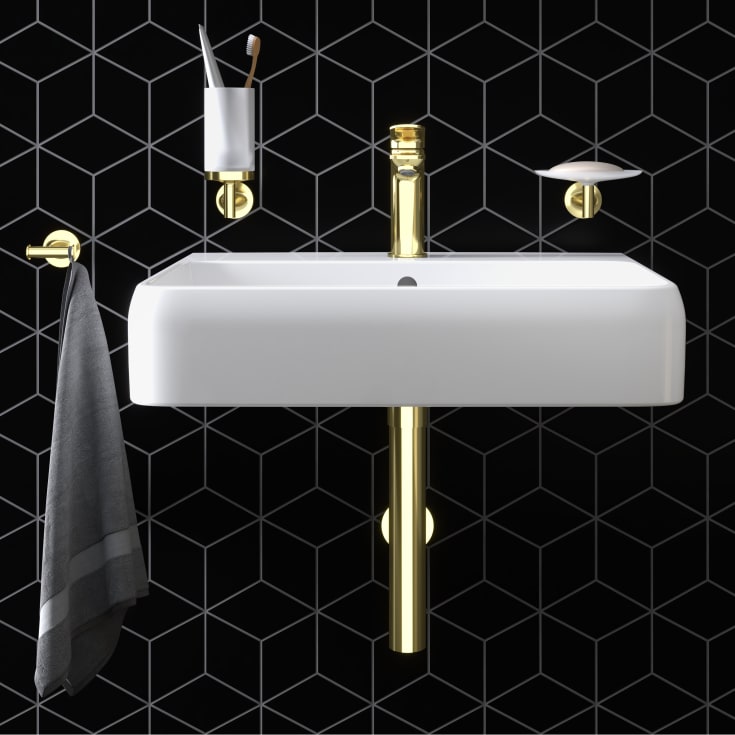 Duravit vandlås, messing