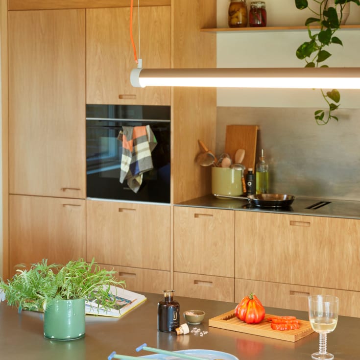 Hübsch Interplay langbordspendel, 85 cm
