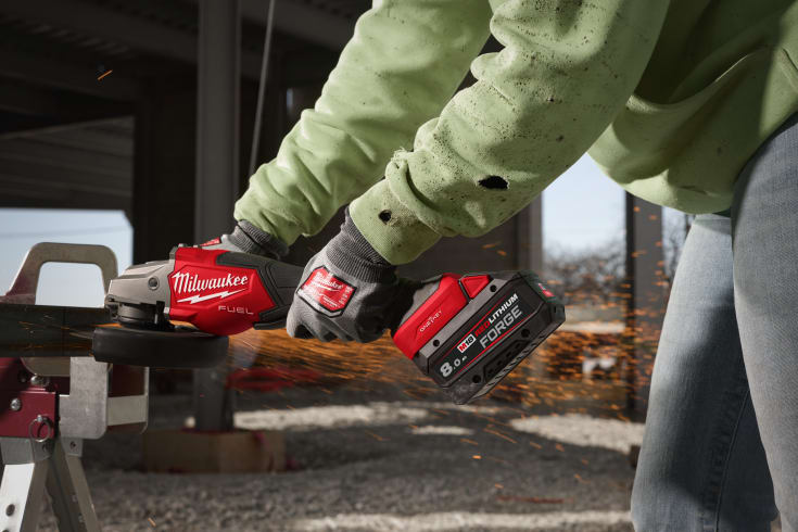 Milwaukee M18 Red Lithium Forge FB8 batteri, 18V/8,0 Ah