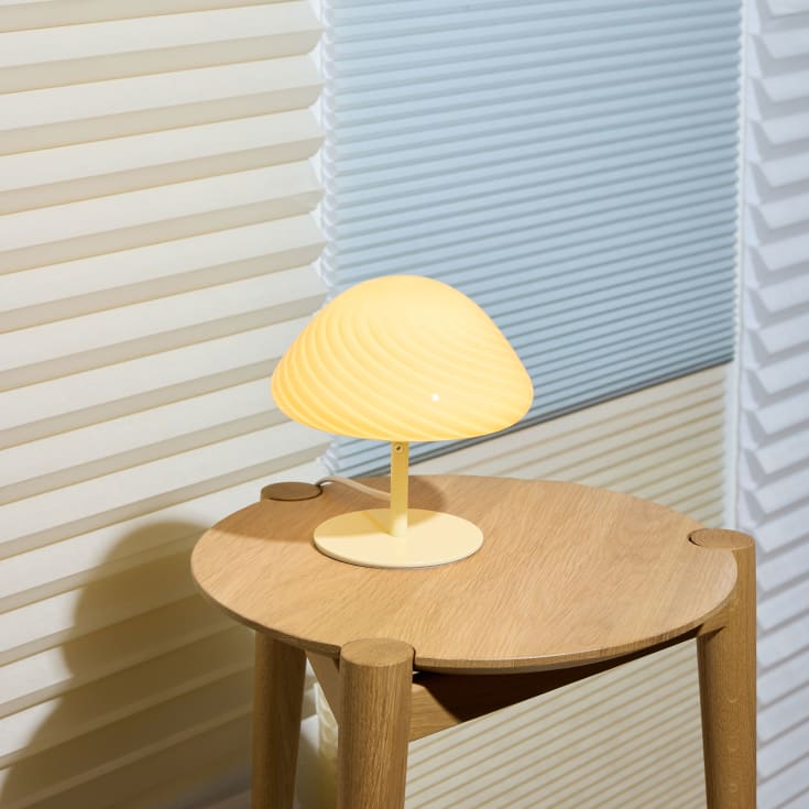 Halo Design Mini Mush bordlampe, beige