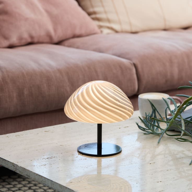 Halo Design Mini Mush bordslampa, grå