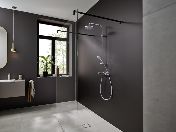Hansgrohe Vernis Blend 200 dusjsett, vannbesparende, krom