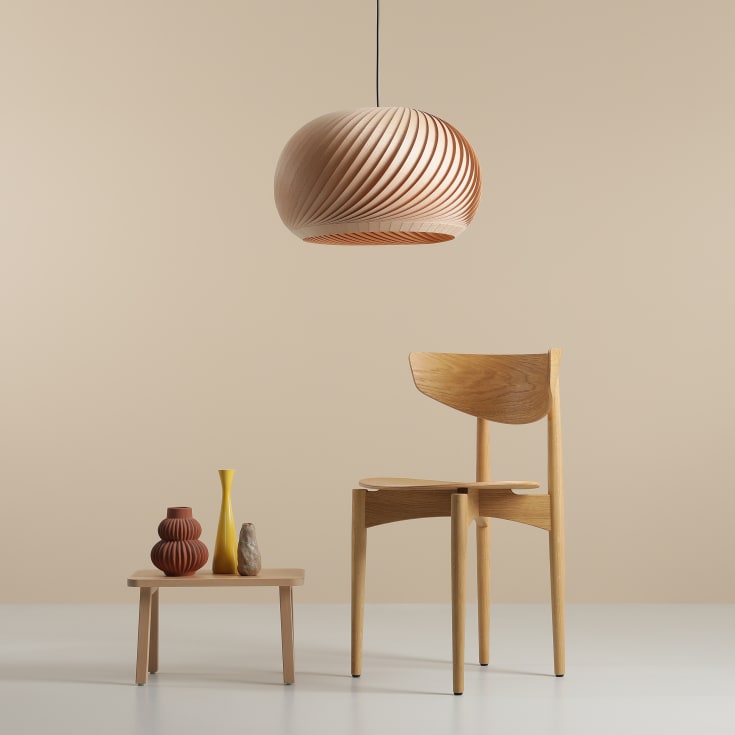 Aldex Nature Dark pendellampa, Ø45 cm