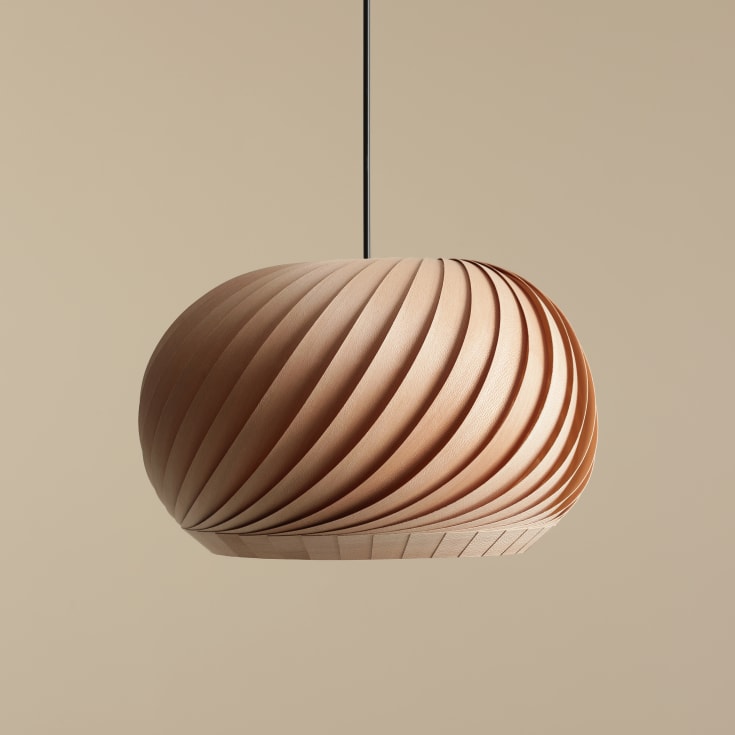Aldex Nature Dark pendellampa, Ø38 cm
