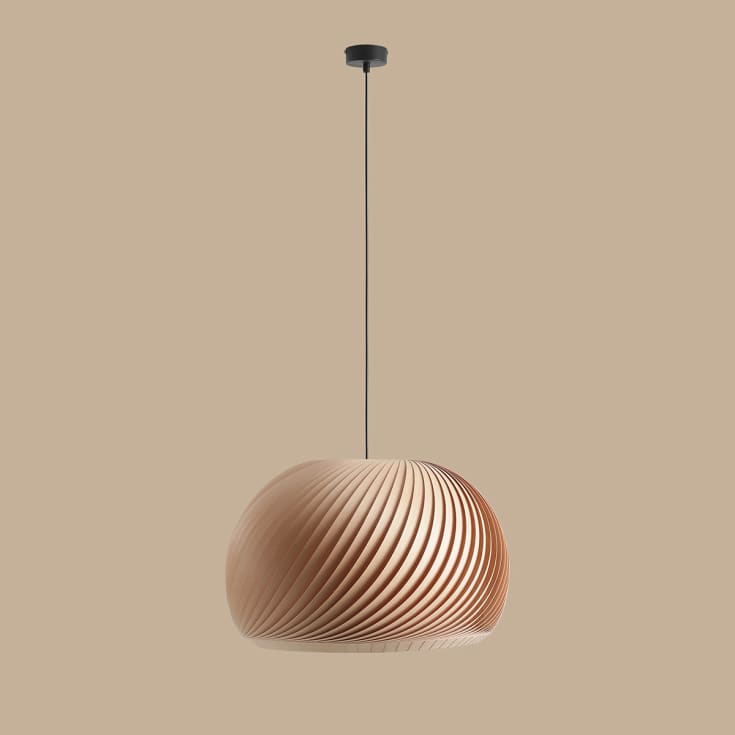 Aldex Nature Dark pendellampe, Ø60 cm