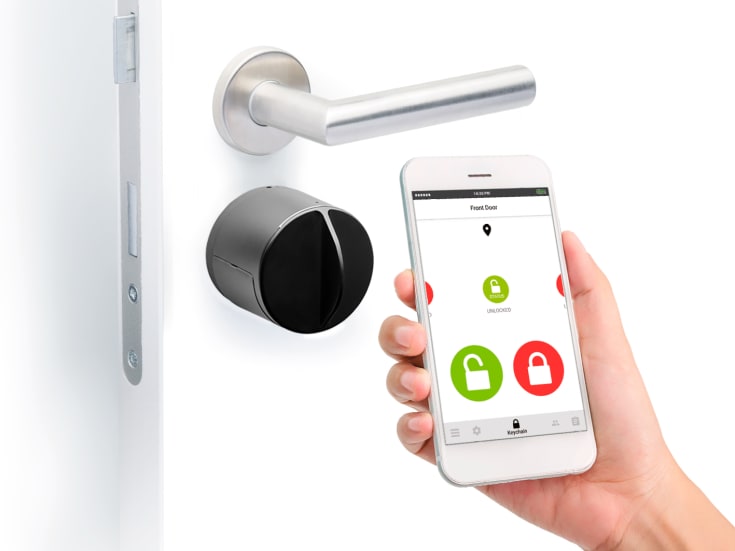 Danalock V3 Smart Lock Scandi elektronisk dørlås, bluetooth, sort