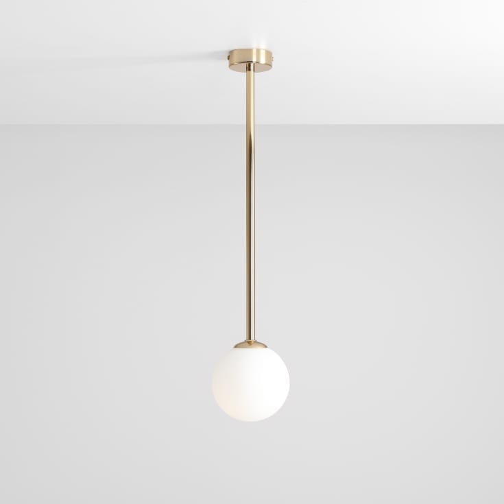 Aldex Pinne taklampa, guld, 67 cm