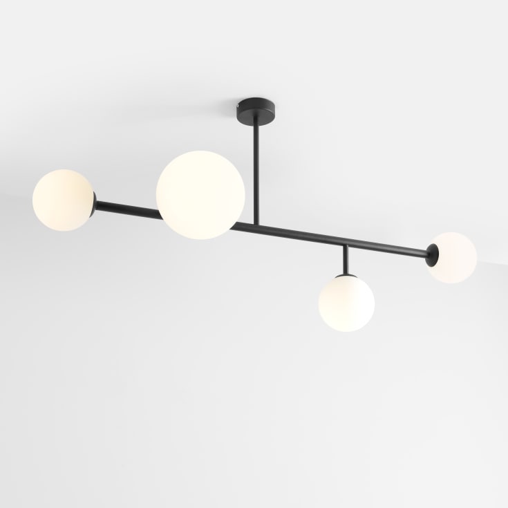 Aldex Dione taklampa, svart