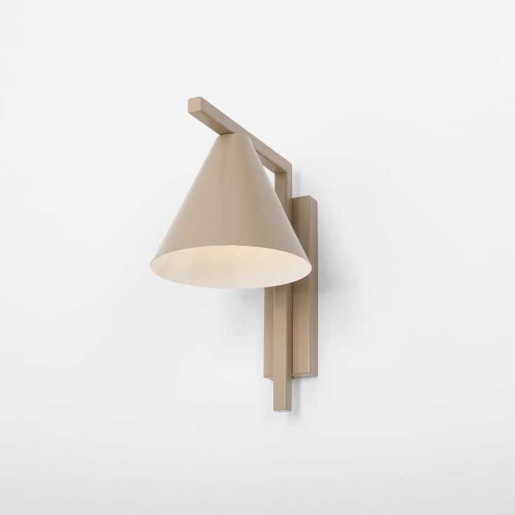 Aldex Form vägglampa, beige