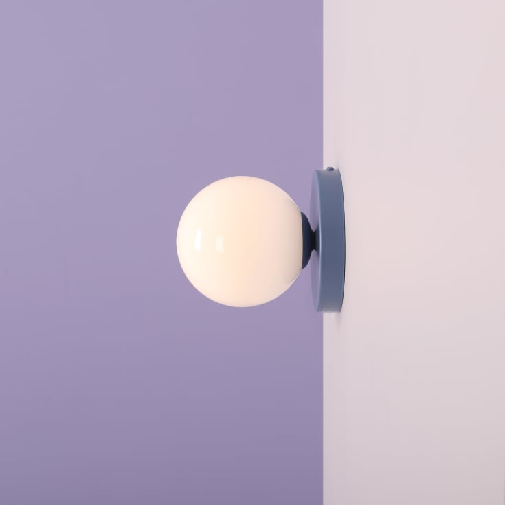 Aldex Ball 2 væglampe, blå