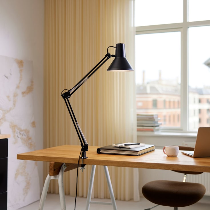 Nielsen Light Jensen arkitektlampe, sort