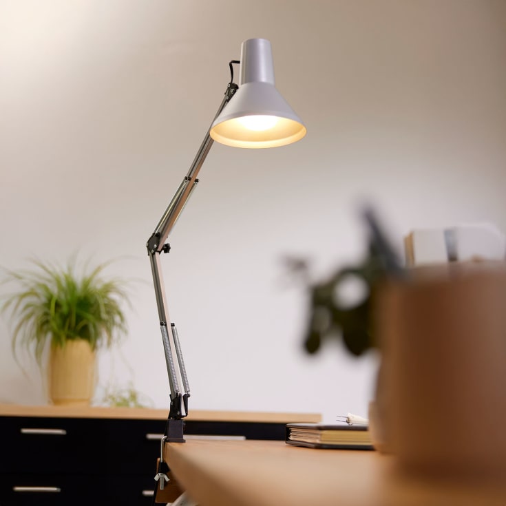 Nielsen Light Jensen arkitektlampe, grå
