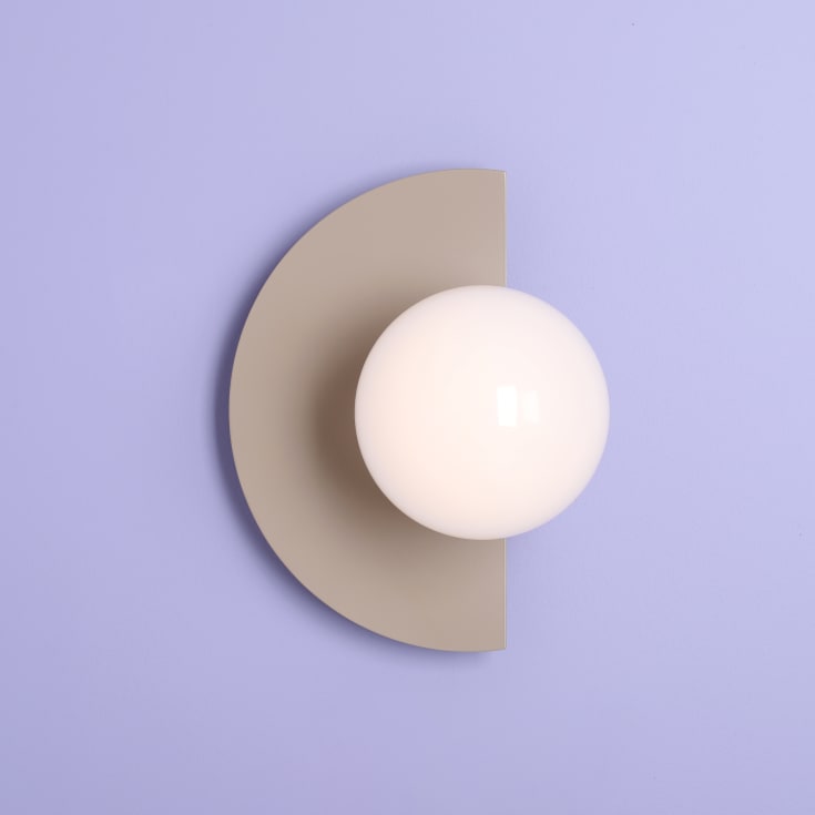 Aldex Loop væglampe, beige