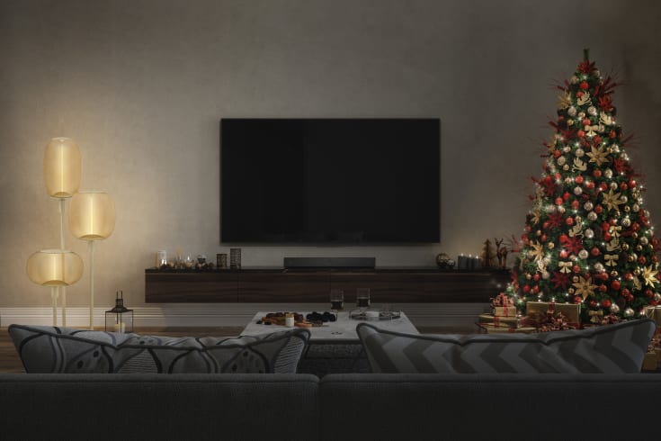 Ledvance Stick lampefot, beige