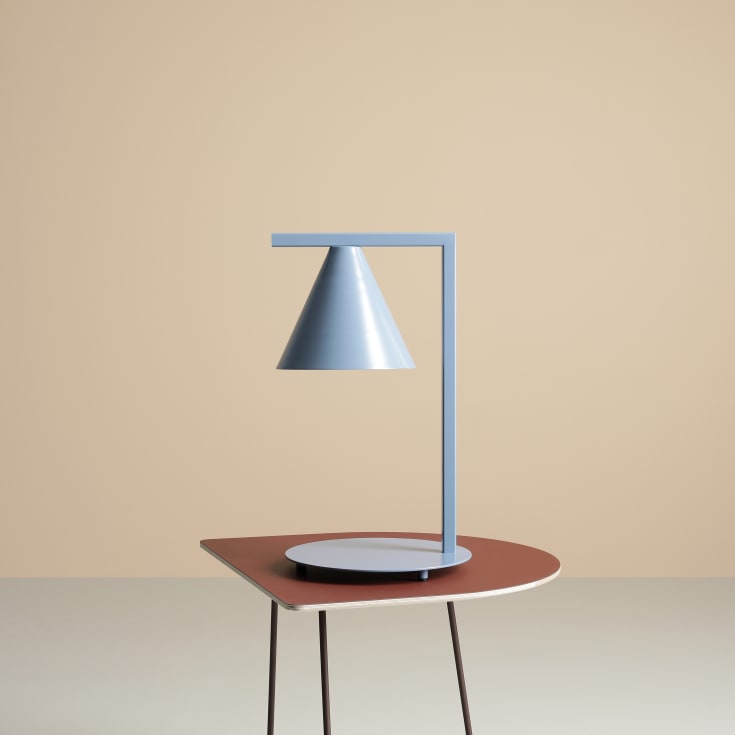 Aldex Form bordlampe, blå