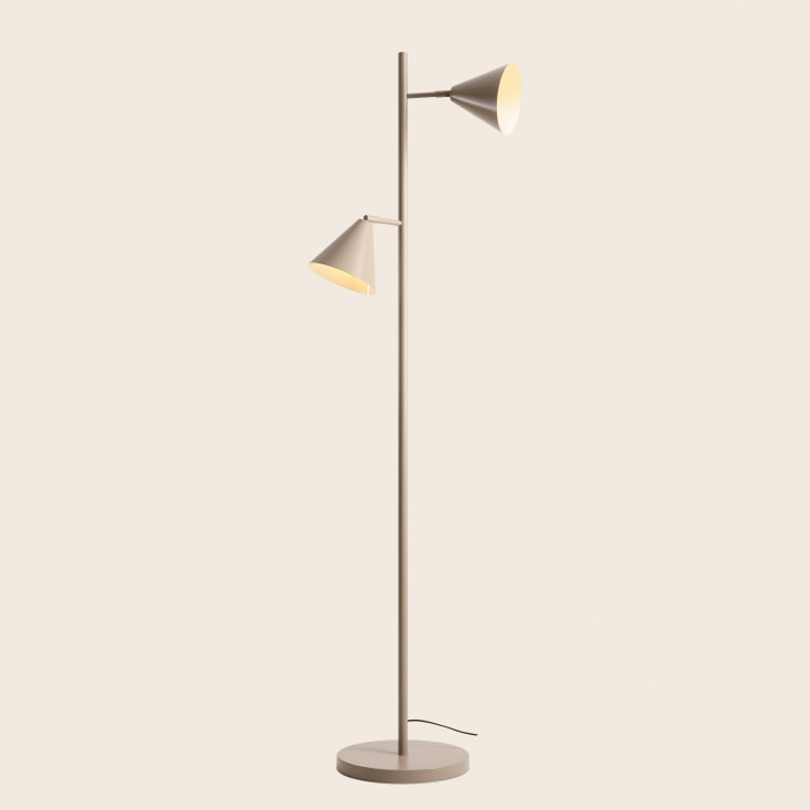Aldex Form 2 golvlampa, beige