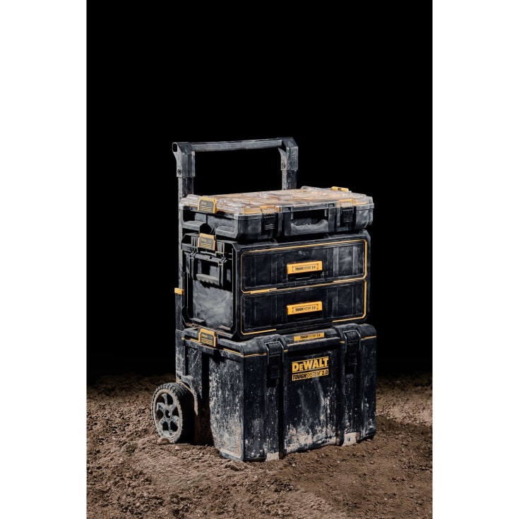 DeWalt DXL Thoughsystem 2.0 modul, 2 skuffer