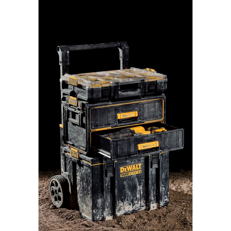 DeWalt DXL Thoughsystem 2.0 modul, 2 skuffer