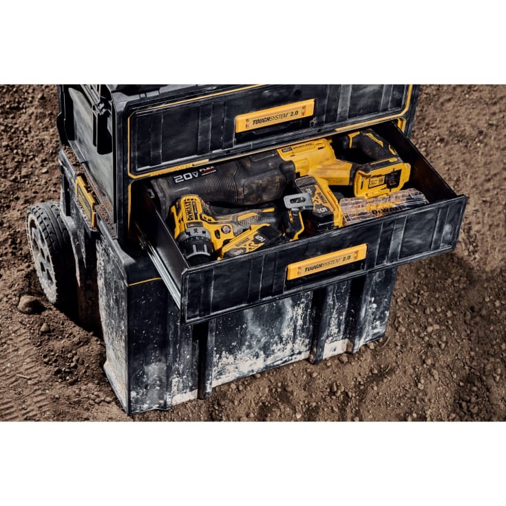 DeWalt DXL Thoughsystem 2.0 modul, 2 skuffer