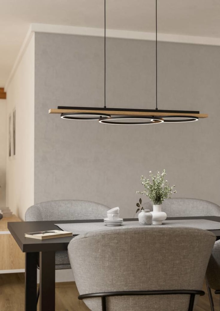 Eglo Boyal pendellampe, lyst tre