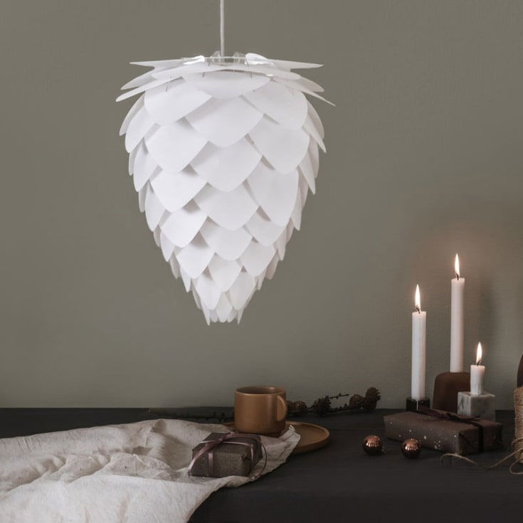 Umage Conia lampeskærm, hvid, Ø40 cm