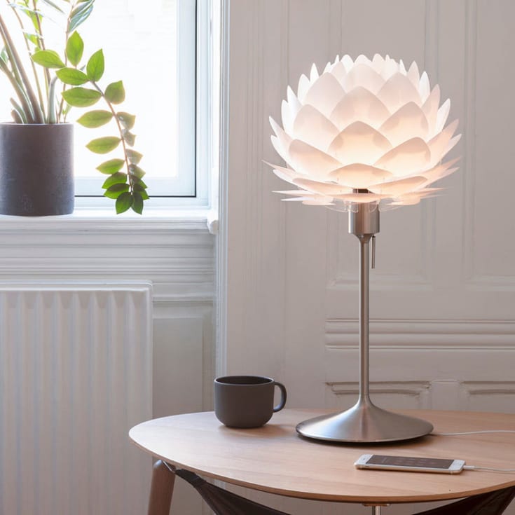 Umage Silvia lampeskjerm, hvit, Ø45 cm