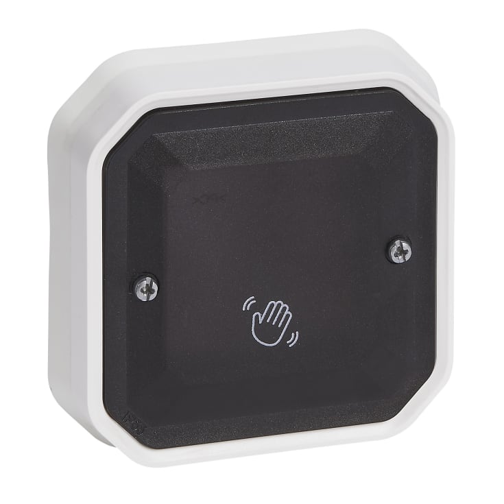 Plexo55 monteringsramme for innfelt 2-moduls hvit