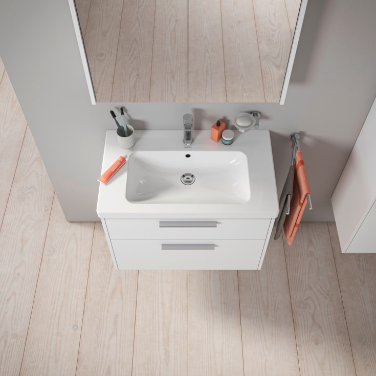Duravit D-Code underskab, 78,4x46 cm, mat hvid