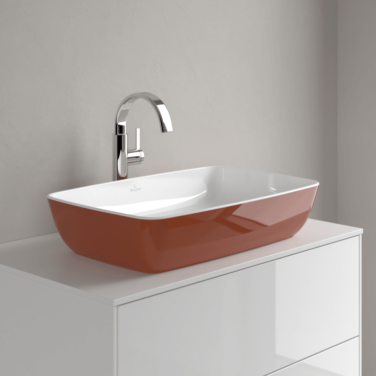 Villeroy & Boch Artis tvättställ, 58x38,5 cm, orange