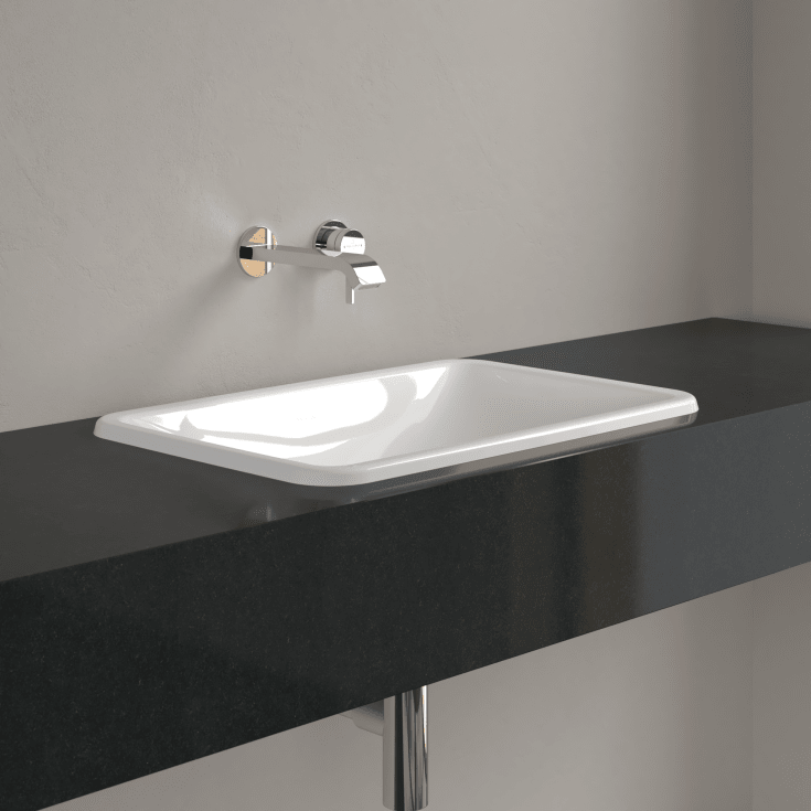 Villeroy & Boch Loop & Friends servant for nedfelling, 60x40,5 cm, med CeramicPlus, hvit
