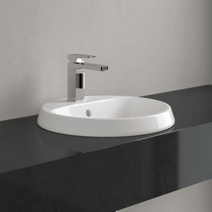 Villeroy & Boch Architectura håndvask, Ø45 cm, hvid